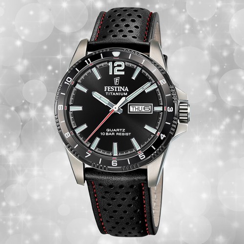 Festina herrenuhr titanium - herrenuhr,