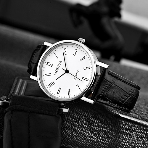 Herren armbanduhr leder - herren,
