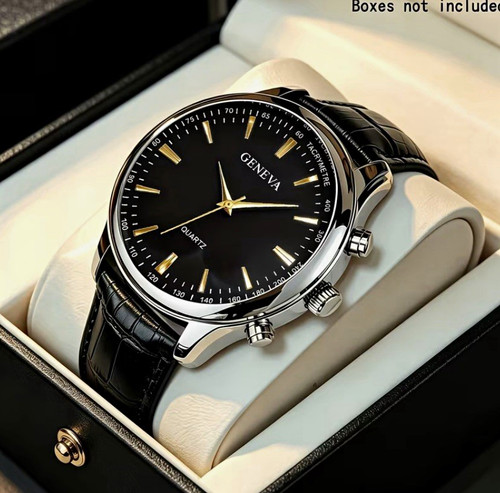 Geneva herren armbanduhr quarz - geneva,