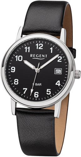 Regent herrenuhr quarz leder - regent,