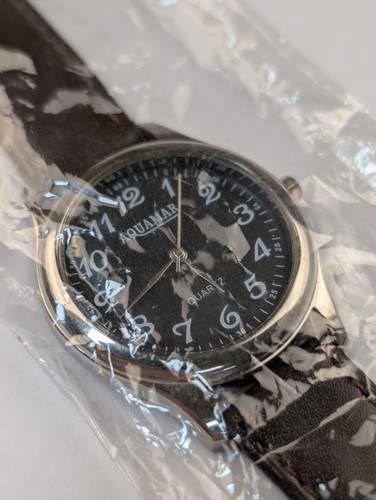 Aquamar herren uhr - aquamar, quarz