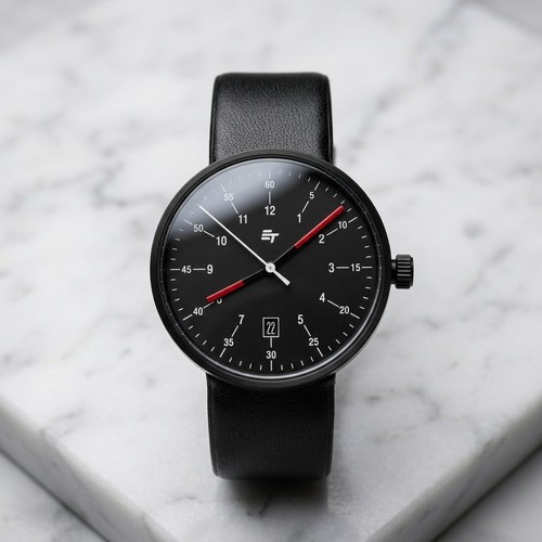 Herrenuhr 46031 schwarz - herrenuhr,