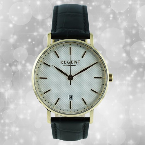 Armbanduhr leder schwarz - armbanduhr,