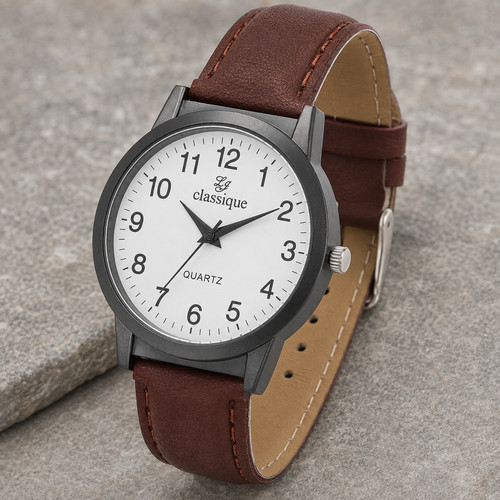 Classique herrenuhr braun - classique,