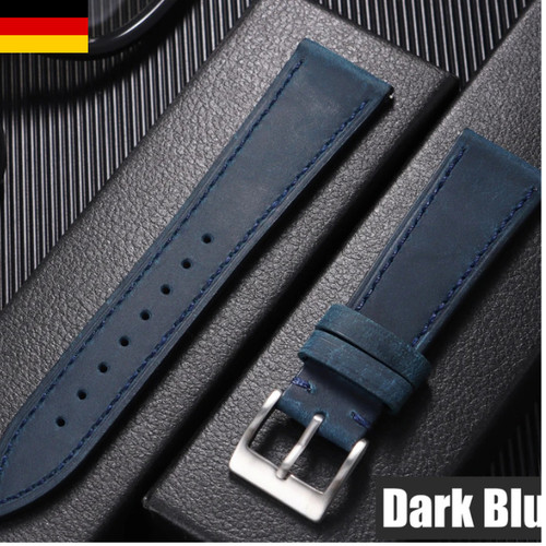 Echtleder uhrenarmband 20 - echtleder, 18