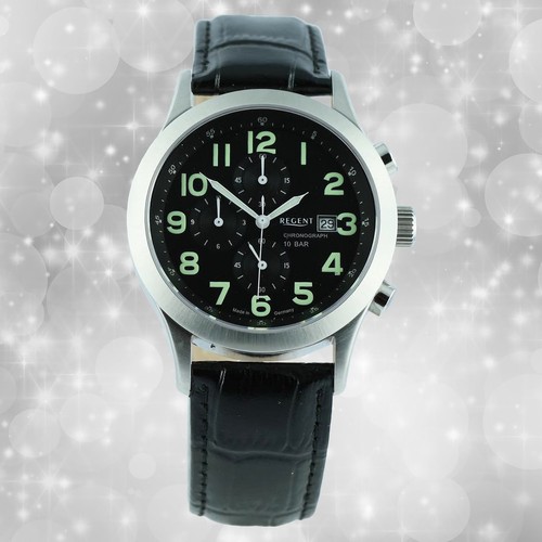 Armbanduhr leder schwarz - armbanduhr,